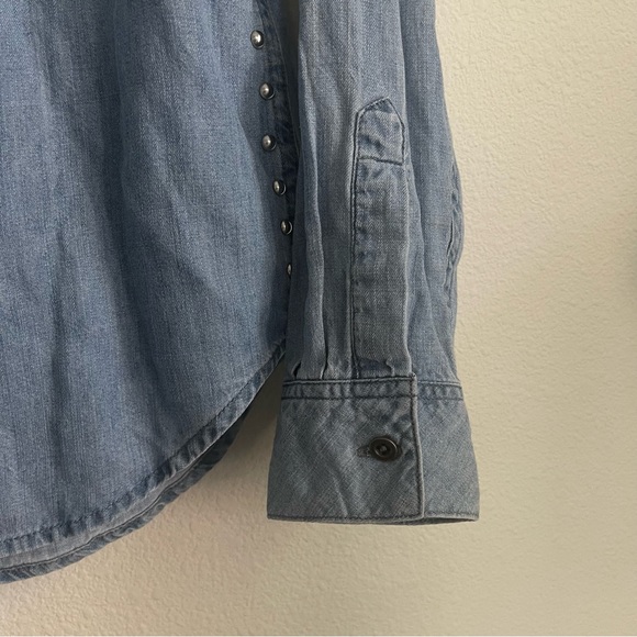 Rails Metal Studs Button Down Long Sleeve Shirt - Picture 3 of 8